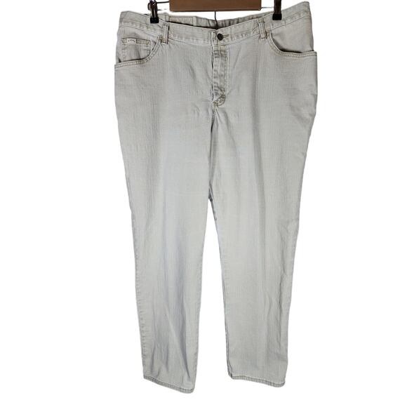 RIDERS BY LEE Light Brown/Tan Denim Heavy Utility Western Casual Jeans SZ 38x31 - Picture 1 of 7